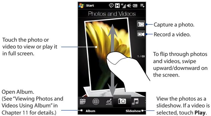 HTC TOUCH PRO 2 - Photos and Videos - 1
