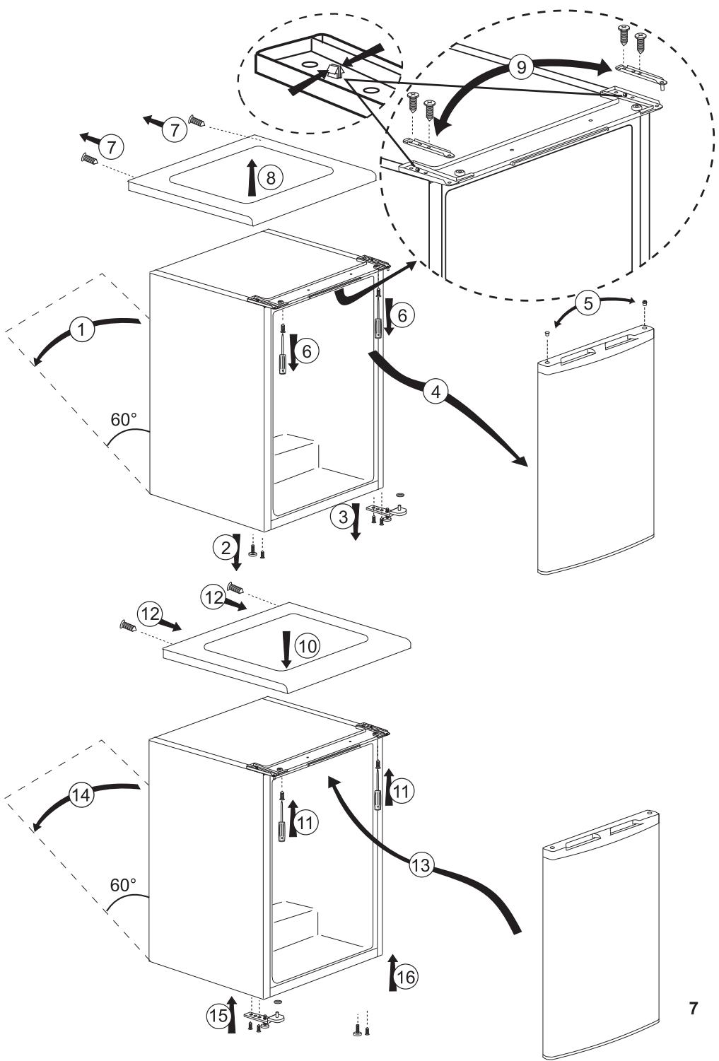 BEKO FSE1072 - 8