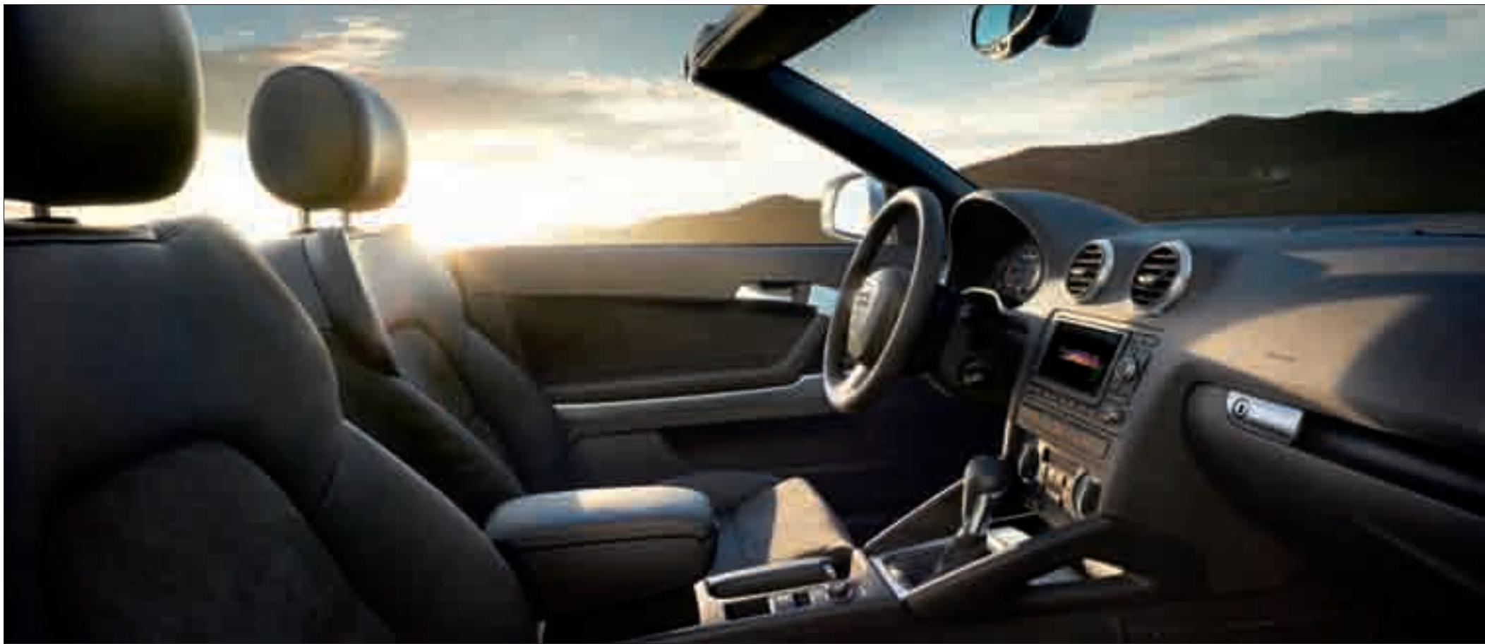 AUDI A3 CABRIOLET - Audio and communication - 4