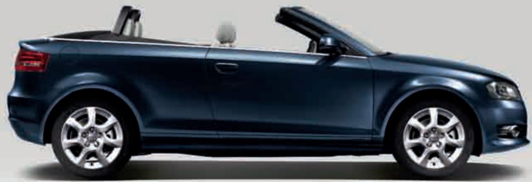 AUDI A3 CABRIOLET - Standard model prices - 1
