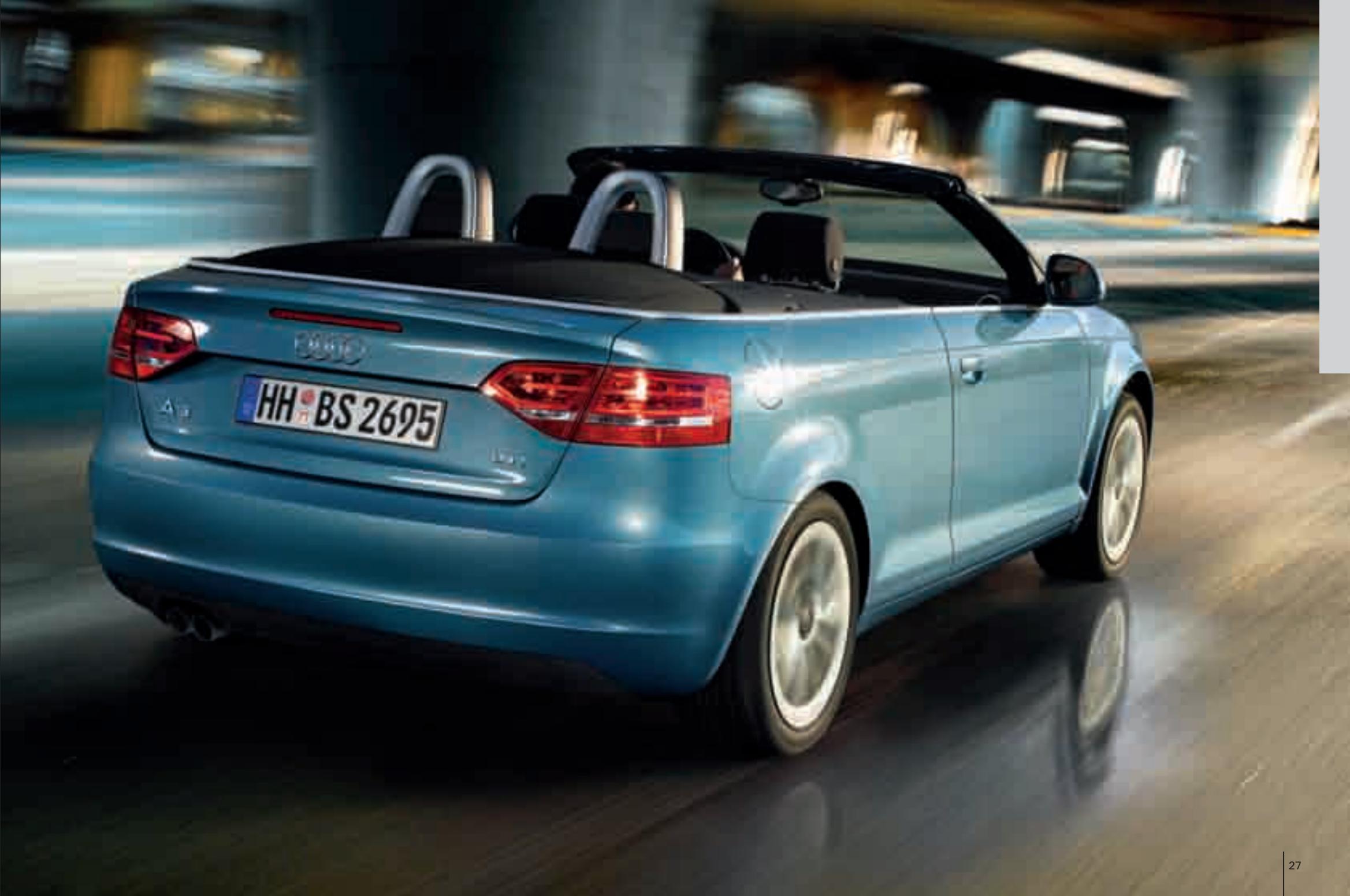 AUDI A3 CABRIOLET - Colour and trim guide - 1