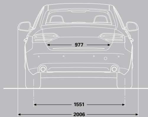 AUDI A4 ALLROAD QUATTRO - A4 Saloon dimensions - 3