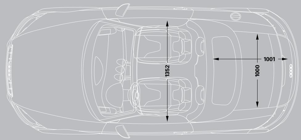 AUDI TT ROADSTER - TTS Roadster dimensions - 4