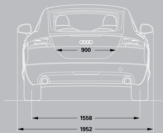 AUDI TT ROADSTER - TT Coupe dimensions - 3