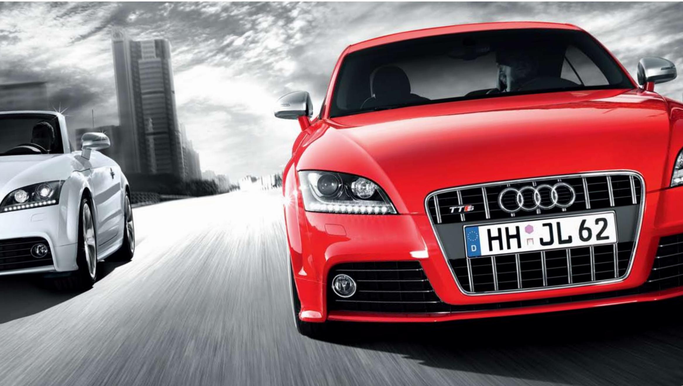 AUDI TTS COUPE - The Audi TT is a landmark in design. - 2