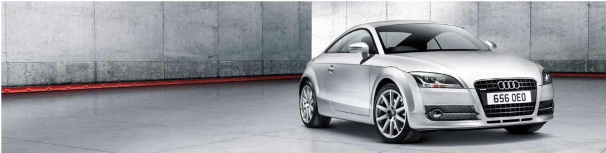 AUDI TTS COUPE - Additional equipment for 3.2 FSI quattro® models: - 1