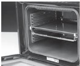 FAGOR 5HA-196X - Inserting the telescopic rack and trays: - 4