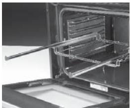 FAGOR 5HA-196X - Inserting the telescopic rack and trays: - 2