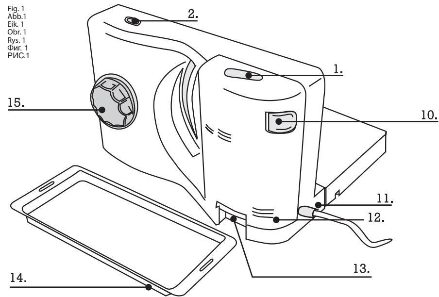 FAGOR CF-172 - CORTAFIAMBRES / FIAMBREIRA / FOOD SLICER / ALLESSCHNEIDER - 3