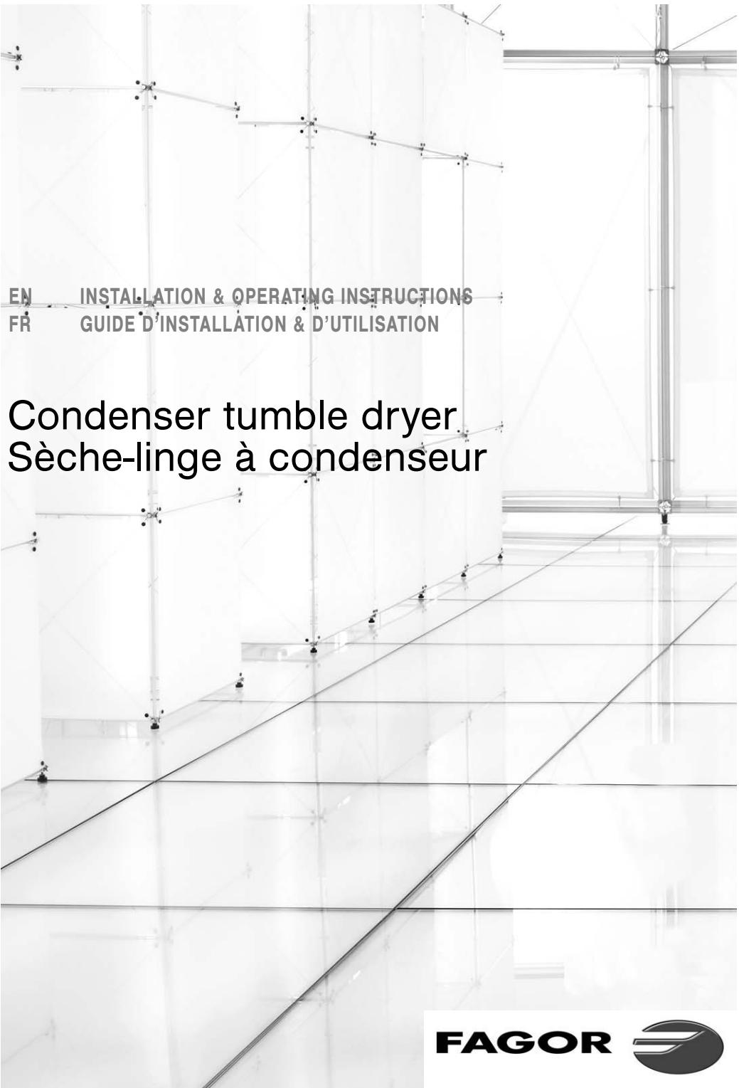 FAGOR CONDENSER TUMBLE DRYER - 1