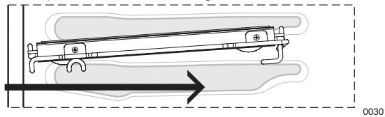 FAGOR 5HA-780 X - To replace an extendable rack: - 1