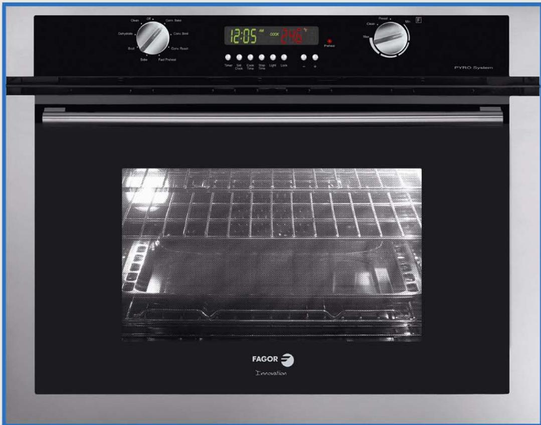 FAGOR 5HA-780 X - MANUAL DE INSTRUCCIONES Y MANTENIMIENTO - 1