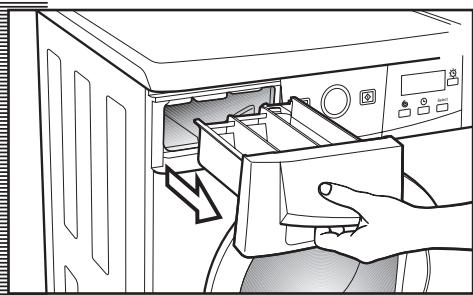 FAGOR FUS-6116IT - LIMPIEZA DE LA CUBETA DE DETERGENTE - 1
