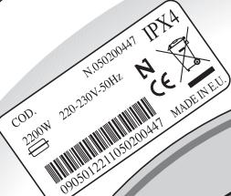 FAGOR FUS-6116IT - Raccordement électrique - 1