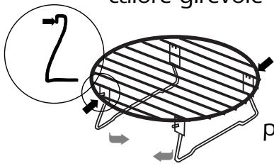 FAGOR MW-3245GEA  - 01-05 - il ripiano ribaltabile : - 1