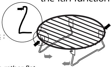 FAGOR MW-3245GEA  - 01-05 - The folding rack : - 1