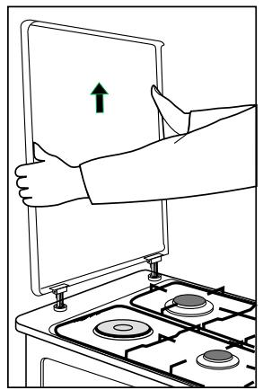 FAGOR CFF1031C,  CFF1054CX,  CFF1054GA - CLEANING THE COVER - 1