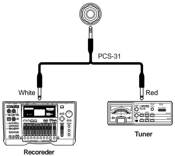 ROLAND AC-60 - DI OUT/TUNER OUT jack - 2