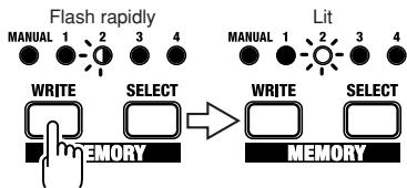 ROLAND AD-8 - Changing and Storing the "MEMORY" Sound - 4