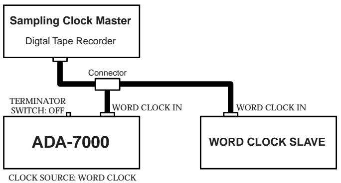 ROLAND ADA-7000 - TERMINATOR Switch: - 1