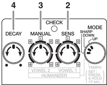 ROLAND AW-3 - UP, DOWN, SHARP - 1