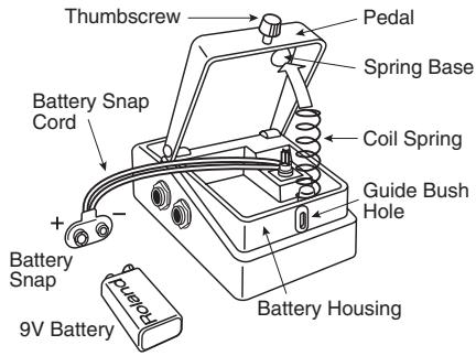 ROLAND AW-3 - Changing the Battery - 1