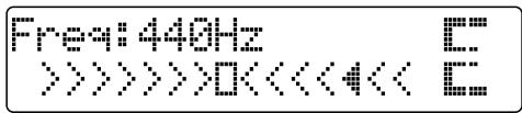 Fres:440Hz >>>>>>0<<<<4<< E