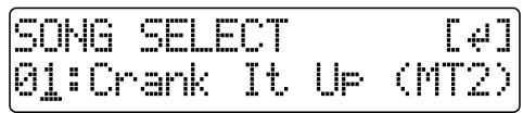 SONG SELECT [4] 01: Orank It UP (MT2)