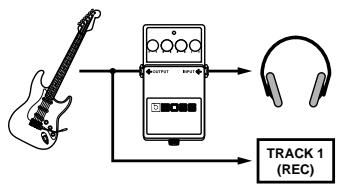 ROLAND BR-532 - INPUT (REC DRY): - 1