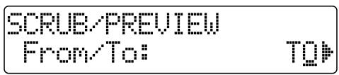 SCRUB/FREVIEW From/To: Top