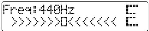Freq: 440Hz >>>>>>0<<<<<< E