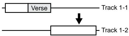 ROLAND BR-532 - Increasing the number of times a verse part is repeated - 2
