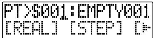 ROLAND BR-600 - About the drum sound " : : " display - 3