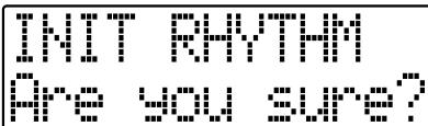 ROLAND BR-600 - Initializing the Rhythm Arrangements/Patterns/Drum Kits - 2