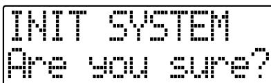 ROLAND BR-600 - Press CURSOR [ ] [ ] to move the cursor to "SYS," and press [ENTER]. - 1