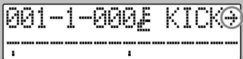 ROLAND BR-600 - MEMO About the pattern display - 2