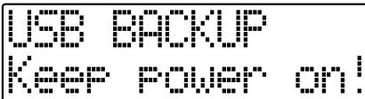 ROLAND BR-600 - Back up the data. - 1