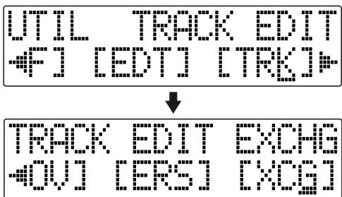 ROLAND BR-600 - Ex.: exchanging all the data on track 1 with all the data on track 2 - 2