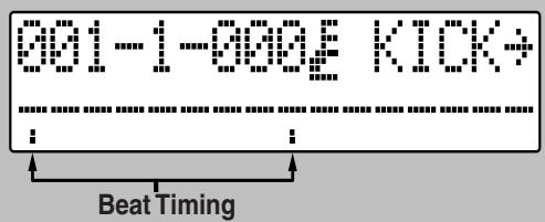 ROLAND BR-600 - MEMO About the pattern display - 1