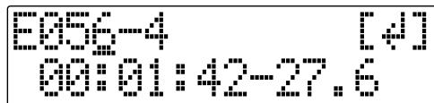 ROLAND BR-600 - ■ Moving by specifying the time (TME/MES) - 7