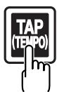 ROLAND BR-600 - Using the TAP Button to Change the Tempo of an Arrangement - 1