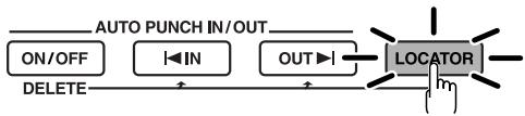 ROLAND BR-600 - Registering a Locator Point - 1