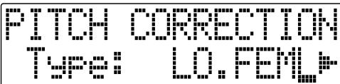 ROLAND BR-600 - Setting the Correction Method for Vocal Pitch (Pitch Correction Edit) - 1