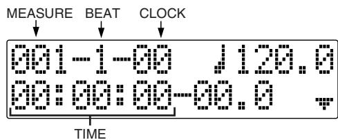 ROLAND BR-600 - ■ Moving through a song in measures or beats - 1