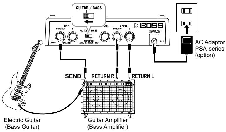 ROLAND CE-20 - Monaural Send/Monaural Return - 1