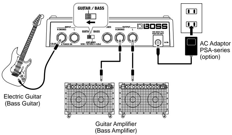 ROLAND CE-20 - Stereo Connection - 1