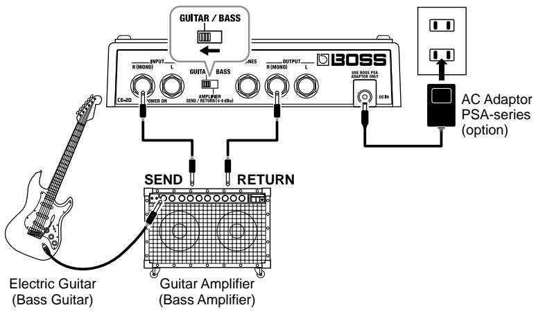 ROLAND CE-20 - Monaural Send/Monaural Return - 1