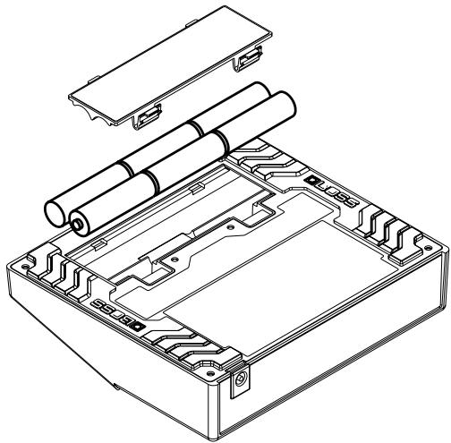 ROLAND CE-20 - Installing Batteries - 1