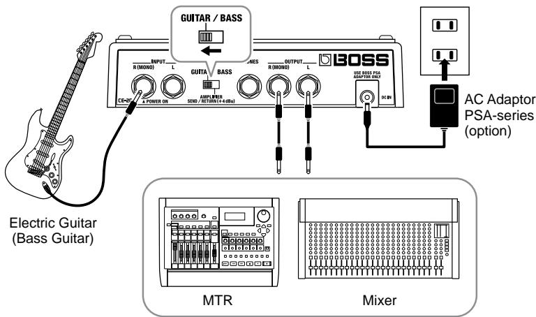 ROLAND CE-20 - Stereo Connection - 1