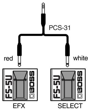 ROLAND CUBE-20X - 15.FOOT SW (Footswitch) Jack - 3
